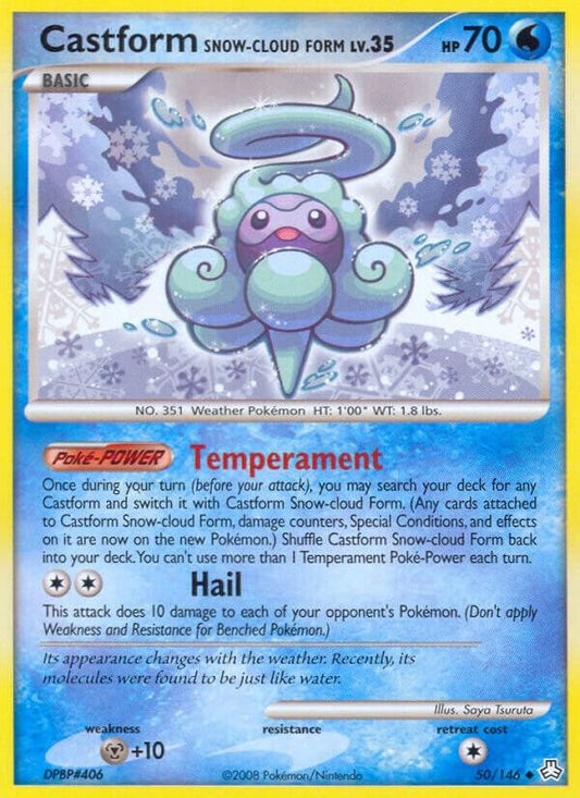 Castform Snow-Cloud Form [Legends Awakened] 50/146