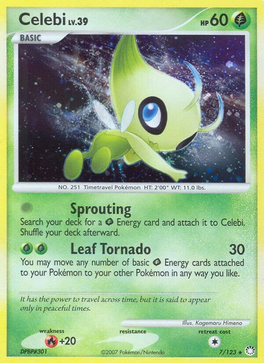 Celebi [Mysterious Treasures] 7/123