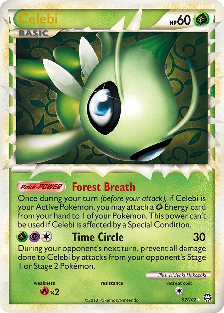 Celebi (Prime) [Triumphant] 92/102