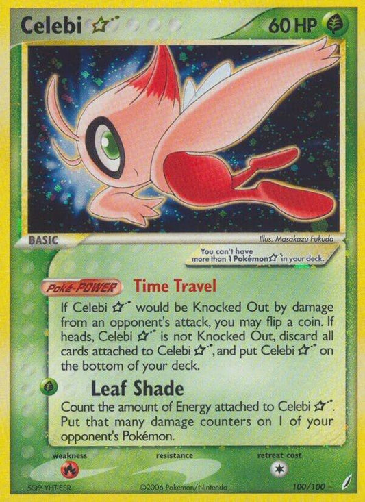 Celebi Star [Crystal Guardians] 100/100