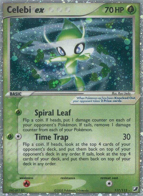 Celebi ex [EX Unseen Forces] 117/115
