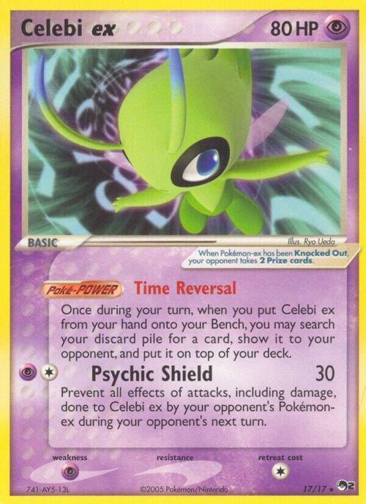 Celebi ex (Non-Holo) [POP Series 2] 017/017