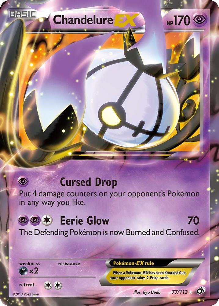 Chandelure EX [Legendary Treasures] 77/113