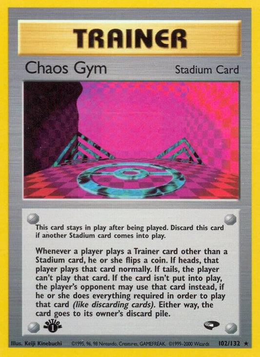 Chaos Gym [Gym Challenge] 102/132