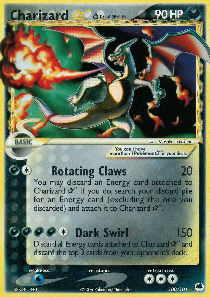 Charizard Star (Delta Species) [Dragon Frontiers] 100/101