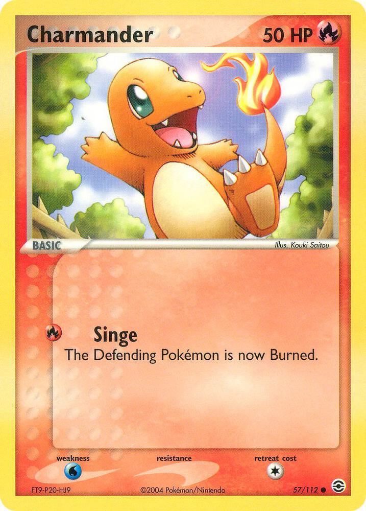 Charmander - 057/112 [FireRed & LeafGreen] 57/112