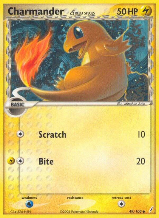 Charmander (Delta Species) [Crystal Guardians] 49/100