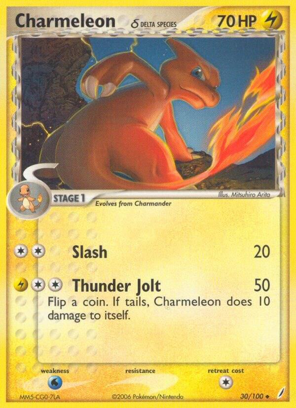 Charmeleon (Delta Species) [Crystal Guardians] 30/100