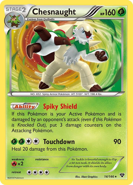 Chesnaught [XY Base Set] 14/146