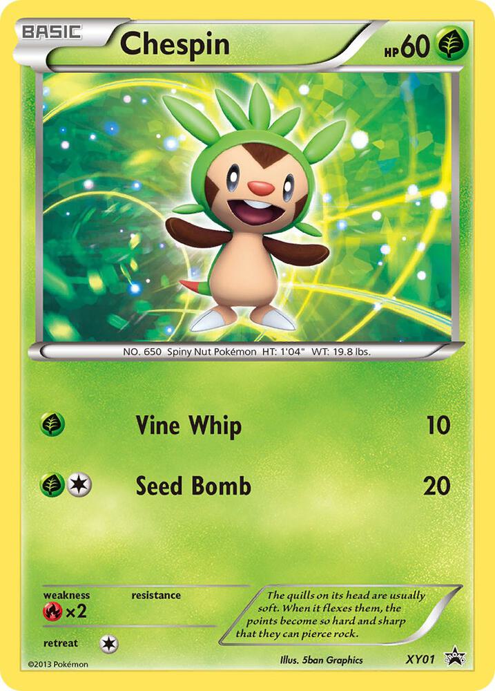 Chespin - XY01 [XY Promos] XY01