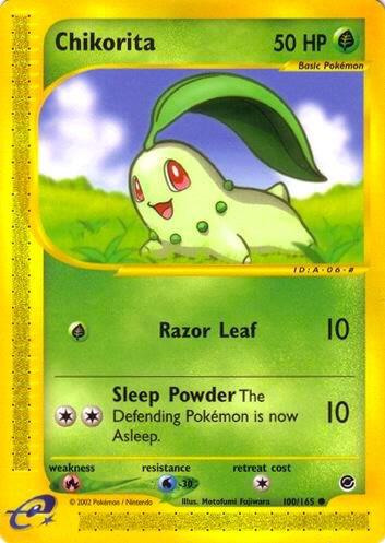 Chikorita (100) [Expedition] 100/165