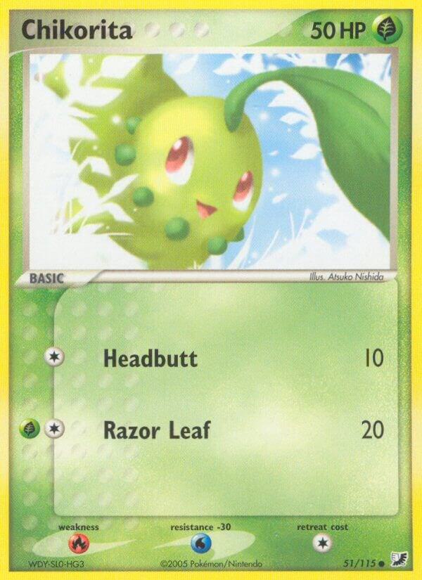 Chikorita [EX Unseen Forces] 51/115