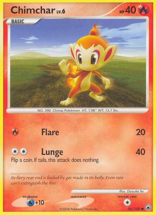Chimchar (56) [Majestic Dawn] 56/100