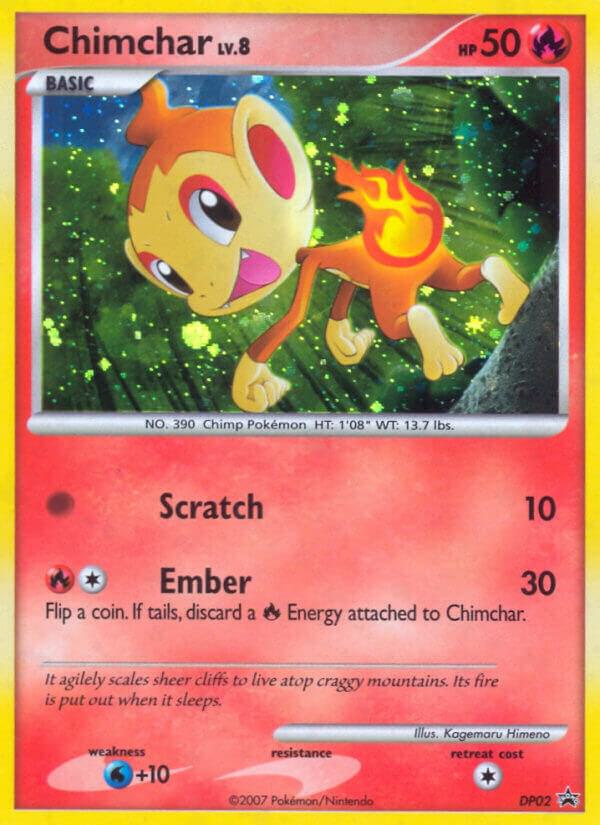 Chimchar - DP02 [Diamond and Pearl Promos] DP02