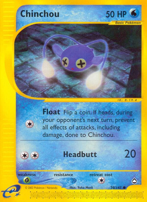 Chinchou (70) [Aquapolis] 070/147
