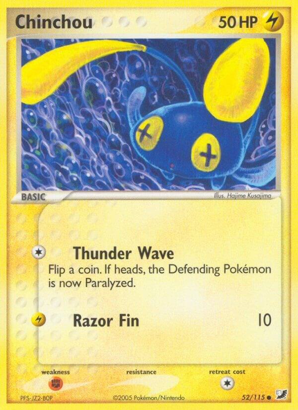 Chinchou [EX Unseen Forces] 52/115