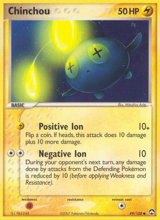 Chinchou [Power Keepers] 49/108