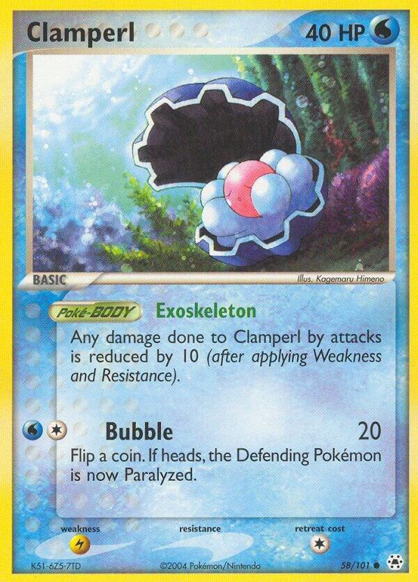 Clamperl [Hidden Legends] 58/101