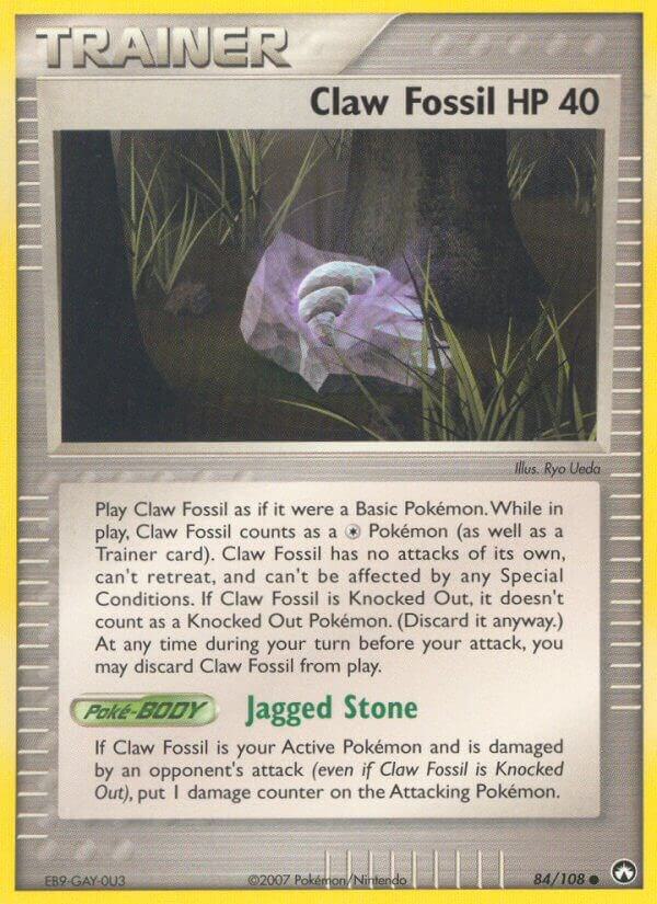 Claw Fossil [Power Keepers] 84/108