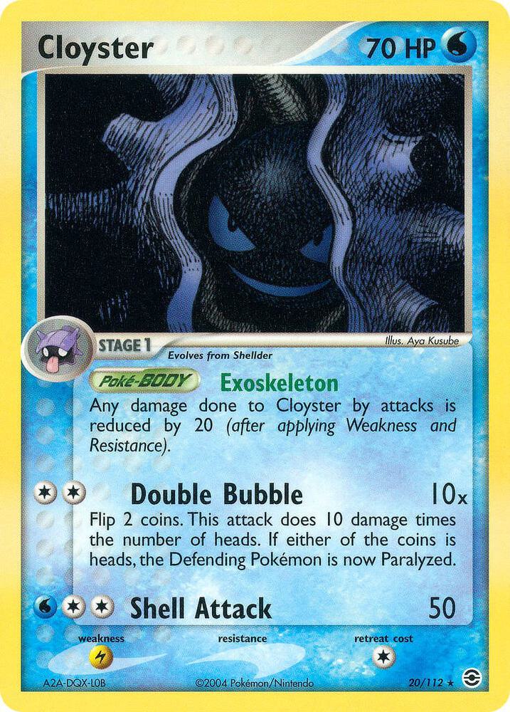 Cloyster [FireRed & LeafGreen] 20/112