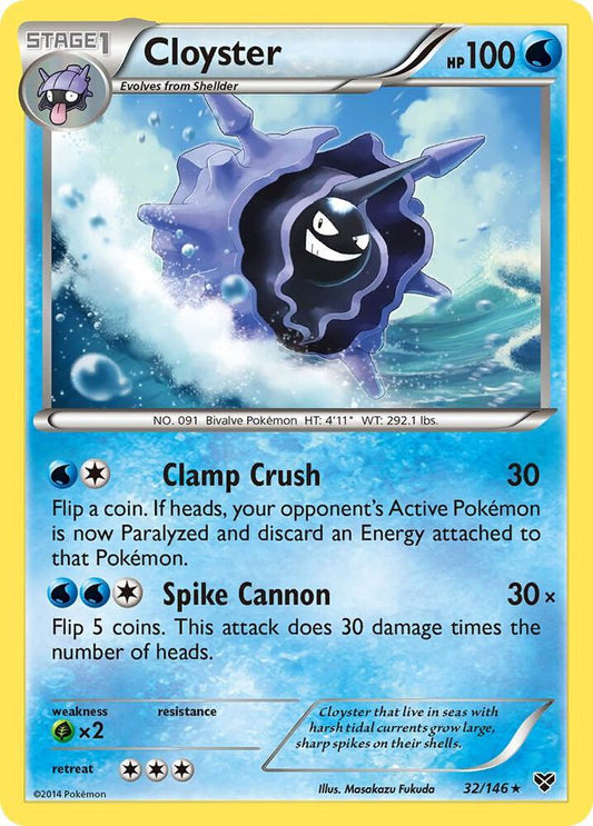 Cloyster [XY Base Set] 32/146