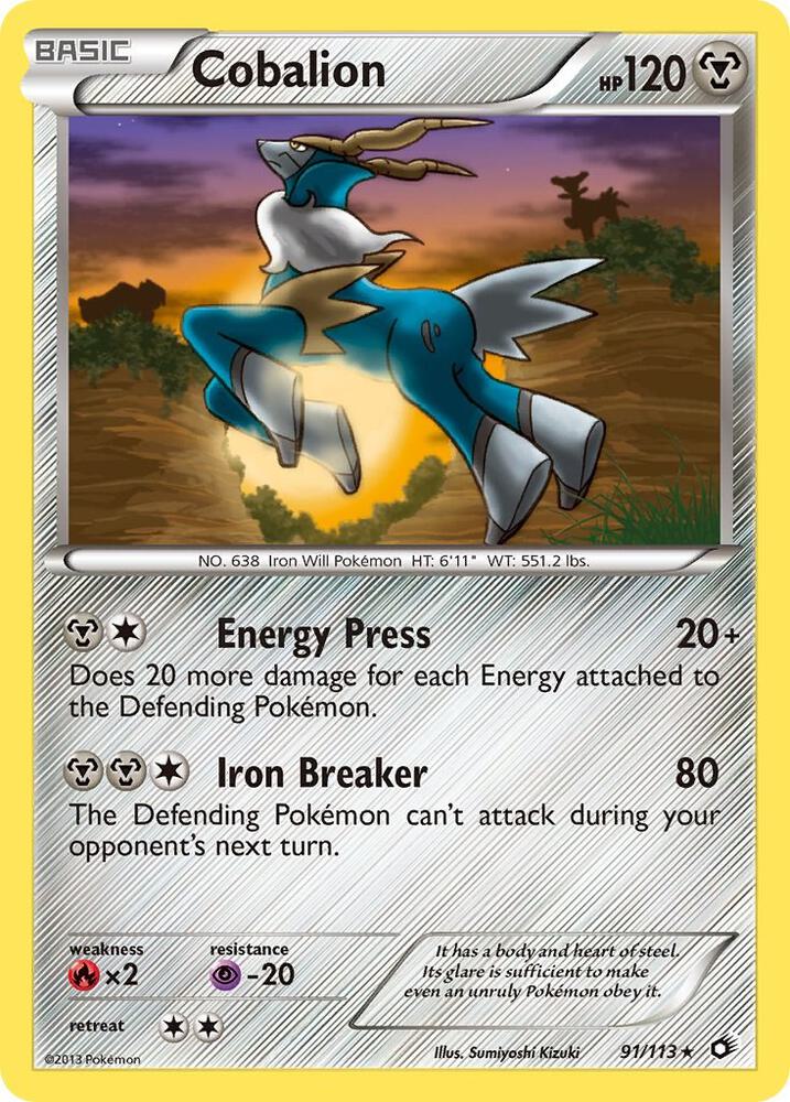 Cobalion [Legendary Treasures] 91/113