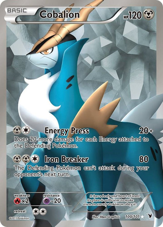 Cobalion (100 Full Art) [Noble Victories] 100/101