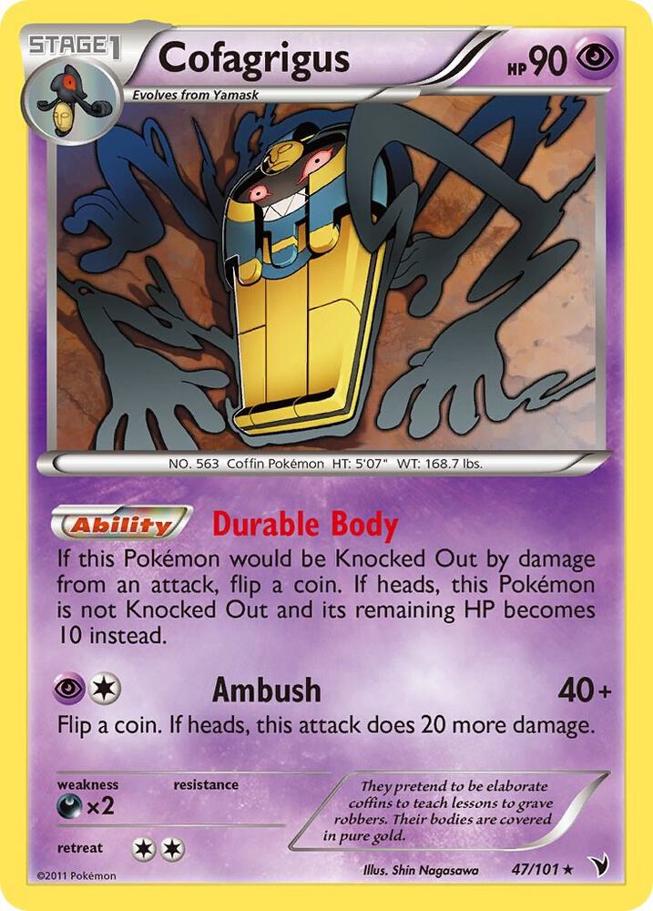 Cofagrigus (47) [Noble Victories] 47/101