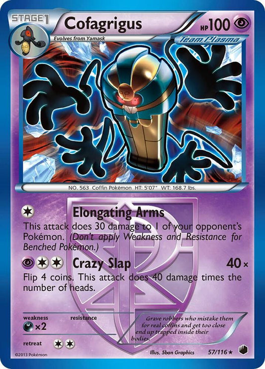 Cofagrigus (Team Plasma) (57) [Plasma Freeze] 57/116