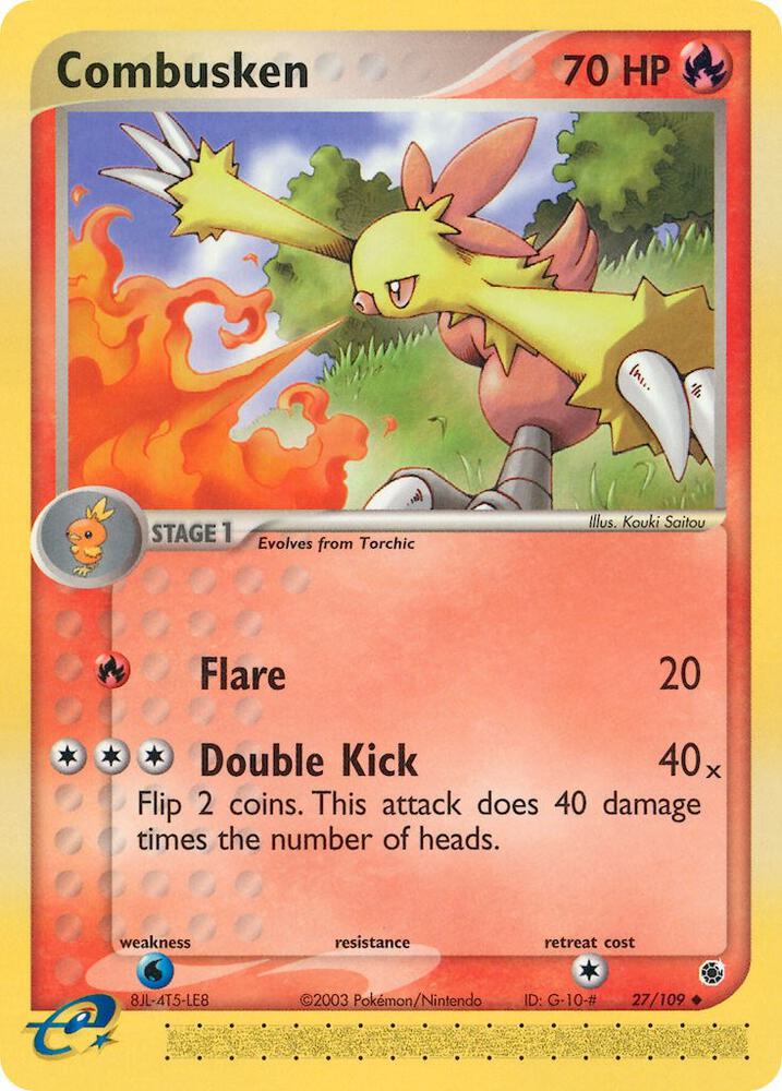Combusken - 27/109 [Ruby and Sapphire] 27/109