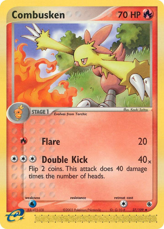 Combusken - 27/109 [Ruby and Sapphire] 27/109