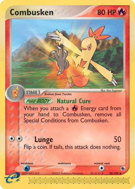 Combusken - 28/109 [Ruby and Sapphire] 28/109
