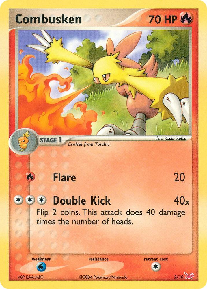 Combusken [EX Trainer Kit 1: Latias & Latios] 2/10
