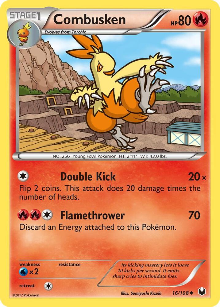 Combusken [Dark Explorers] 16/108