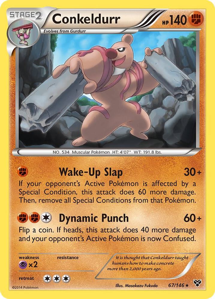 Conkeldurr [XY Base Set] 67/146
