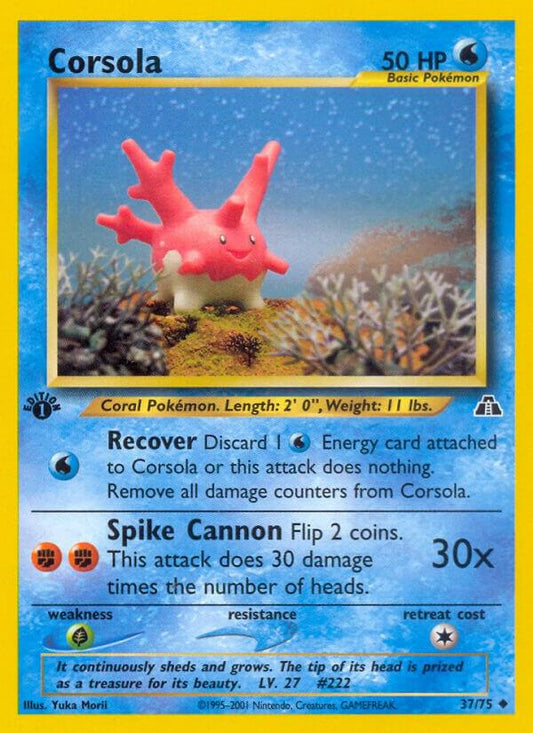 Corsola [Neo Discovery] 37/75