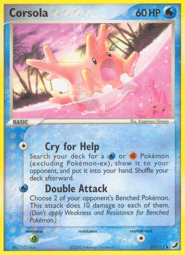 Corsola [EX Unseen Forces] 37/115