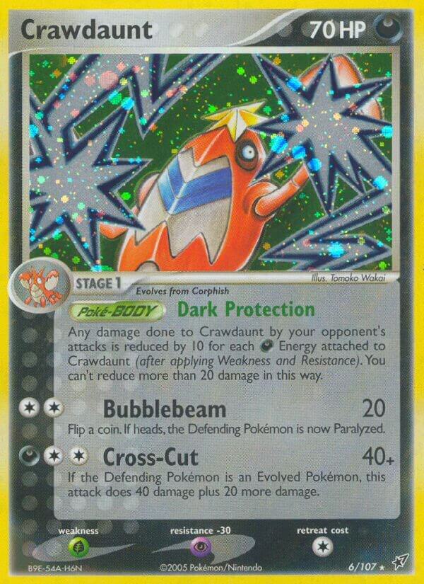 Crawdaunt [Deoxys] 6/107