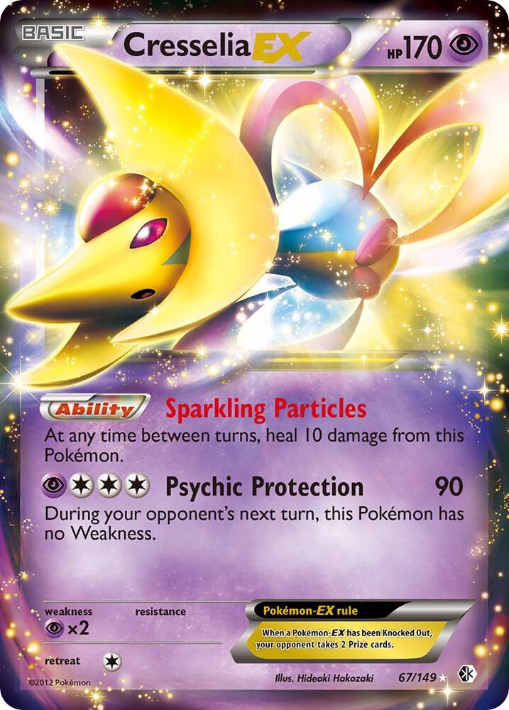 Cresselia EX [Boundaries Crossed] 67/149