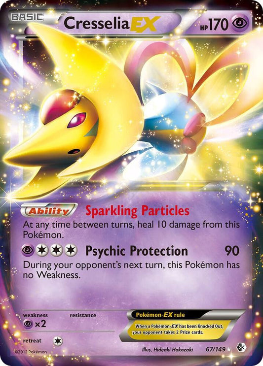 Cresselia EX [Boundaries Crossed] 67/149