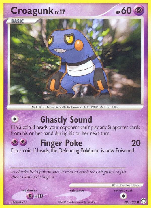 Croagunk [Mysterious Treasures] 78/123