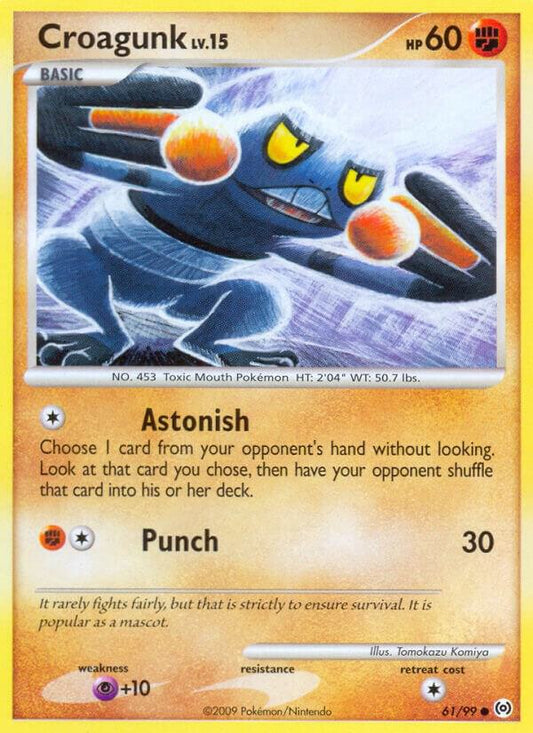 Croagunk [Arceus] 61/99