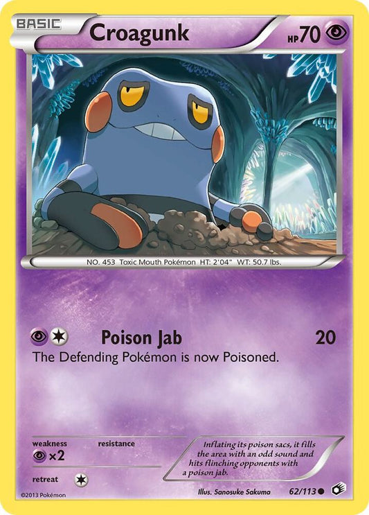 Croagunk [Legendary Treasures] 62/113