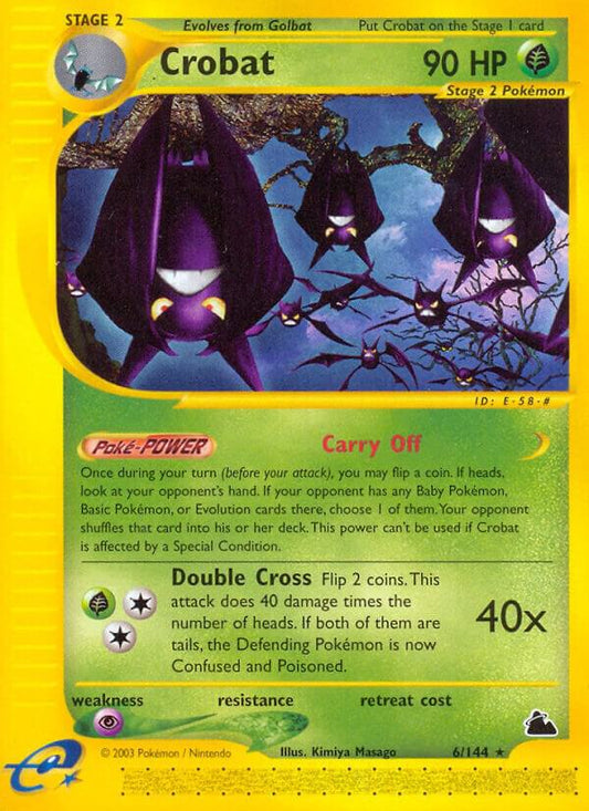 Crobat (6) [Skyridge] 006/144
