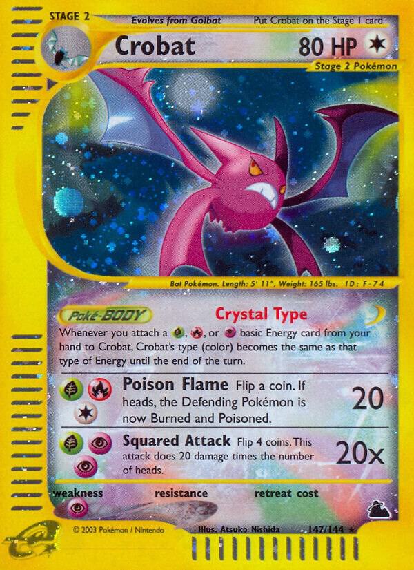 Crobat (147) [Skyridge] 147/144