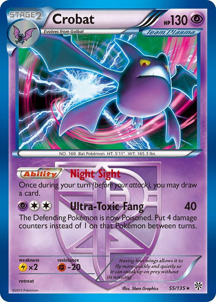 Crobat (Team Plasma) [Plasma Storm] 55/135