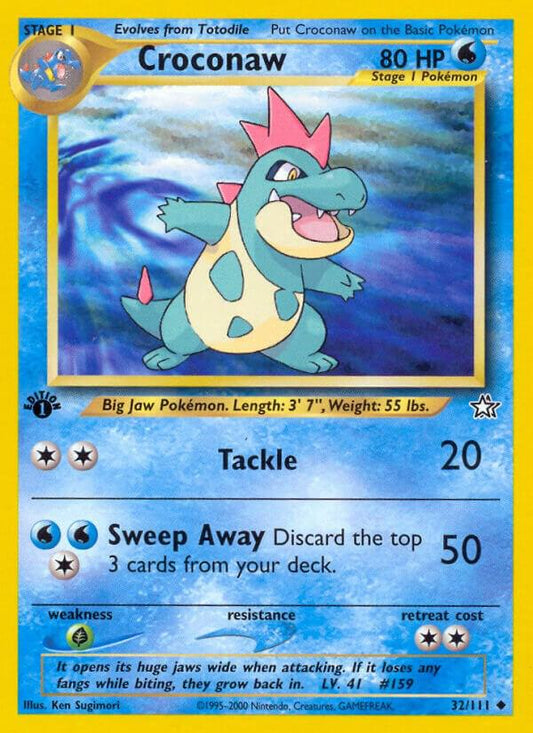 Croconaw (32) [Neo Genesis] 032/111
