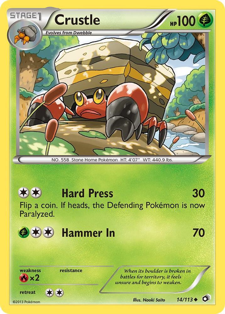 Crustle [Legendary Treasures] 14/113