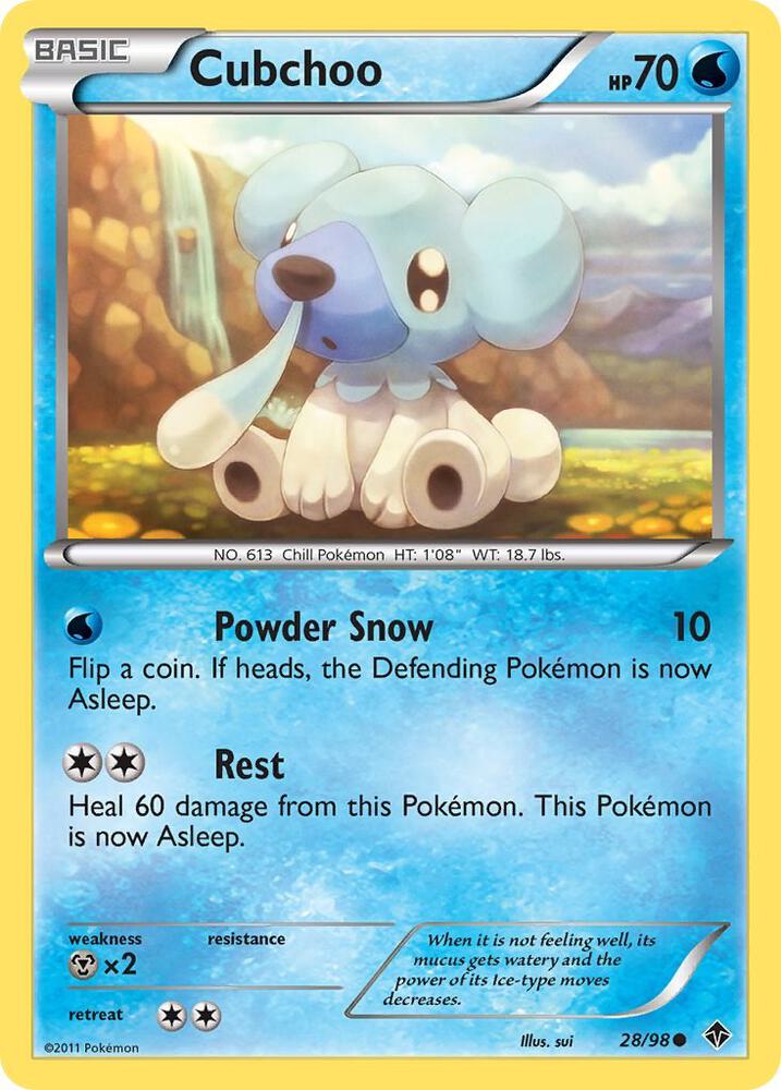 Cubchoo (28) [Emerging Powers] 28/98