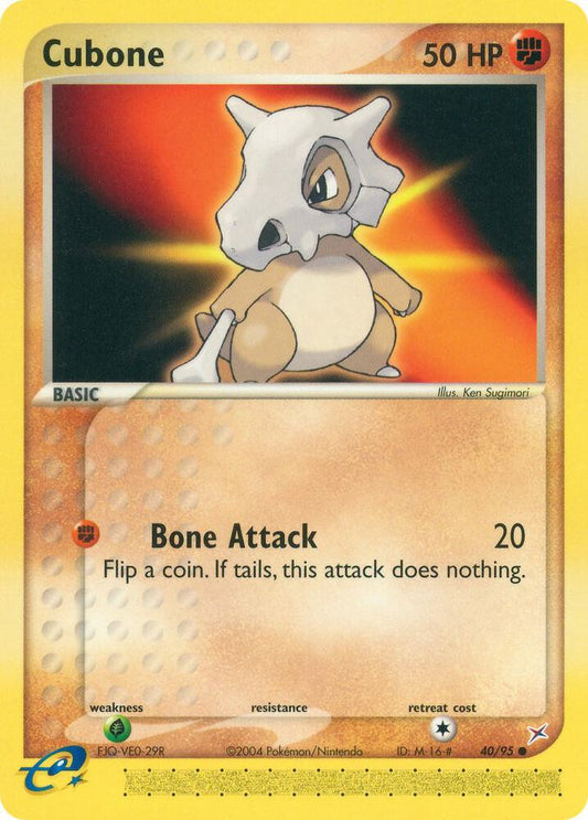 Cubone [EX Team Magma vs Team Aqua] 40/95